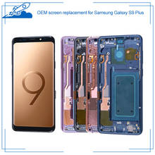 100% OEM Super AMOLED For Samsung Galaxy S9 Plus LCD Touch Screen amoled Display Digitize Assembly Replacement NO Burn Shadows 2024 - buy cheap