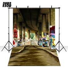 DAWNKNOW Street View Photography Background Graffiti Wall Backdrop Photocall Children Wedding Party Planning Photo Studio S1799 2024 - buy cheap