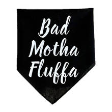 Personalised Dog Bandana Bad Motha Fluffa Color Options black red dog accessories pet accessories for dogs 2024 - buy cheap