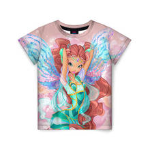 Camiseta para niños 3D Winx 2024 - compra barato