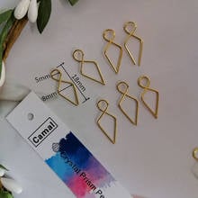 Camal 100pcs Gold 18mm 0.70inch Metal Fish Tail Hooks Connectors For Crystal Beads Pendant Chandelier Strand Lamp Lighting Parts 2024 - buy cheap