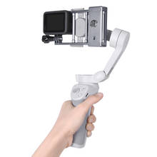 Adaptador de câmera de ação gimbal, portátil, placa de suporte, estabilizador para gopro 9/8/osmo action om 4/osmo mobile 3 2024 - compre barato