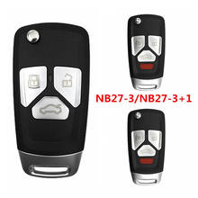 KEYDIY-llave de coche a control remoto para KD900/MINI KD/NB27-3, NB27-3 + 1, 3/4 botones, Universal, serie NB, KD, KD-X2 2024 - compra barato
