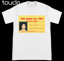 Camiseta de Rick James Tour 1980 Prince Backstage Pass 2024 - compra barato