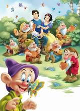 Disney Full Square 5D DIY diamond painting Snow White and the Seven Dwarfs Diamond Embroidery Cross Stitch Mosaic Gift 2024 - buy cheap