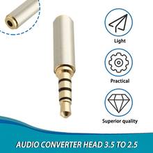 3.5mm to 2.5mm / 2.5 mm to 3.5 mm Adapter Converter Stereo Audio Headphone Jack High Quality Wholesale Dropshipping 2024 - buy cheap