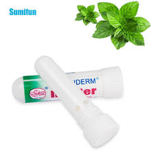 Sumifun, 2 шт., искусственный ринит, мятные эфирные масла для носа, ринит, восстанавливающий нос, ХОЛОДНЫЙ травяной мазь D3390 2024 - купить недорого