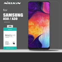 Para samsung galaxy a50 a30 vidro nillkin segurança h + pro ultra-fino vidro temperado protetor de tela protetora para samsung a50 a30 2024 - compre barato