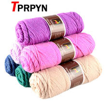 TPRPYN 1pc 100g Alpaca wool Soft Warm Knitting Worsted Alpaca Wool Crochet Yarn Thread Scarves Gloves Handcraft Pure Multic 2024 - buy cheap