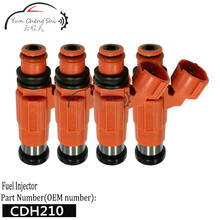 Топливный инжектор CDH210 CDH-210 MD319791 для мотоцикла Suzuk Chrysler, для автомобильных форсунок Mitsubishi, 4 шт. 2024 - купить недорого