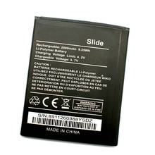 2500mAh Slide Battery for Wiko Slide Mobile Phone battery 2024 - buy cheap