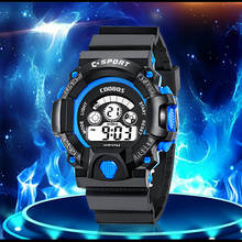 COOBOS-Reloj Digital LED de lujo para Hombre, cronógrafo deportivo militar, resistente al agua, con fecha, regalo 2024 - compra barato