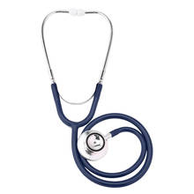 Portátil cabeça dupla estetoscópio médico estetoscópio profissional cardiologia equipamento médico dispositivo estudante veterinário enfermeira 2024 - compre barato