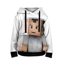 Children's sweatshirt 3D Minecraft character T-shirt 2024 - buy cheap