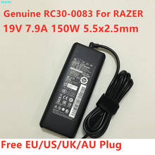 Натуральная RC30-0083 19V 7.9A 150W RC30-00830100 адаптер переменного тока для Razer 2015 лезвие QHD RZ09-01161 RZ09-0102 RZ09-0130 ноутбук Зарядное устройство 2024 - купить недорого