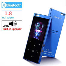 MP3 Player Bluetooth5.0with Speaker 2.4 inch Screen Touch Button MP3 Music Player Support FM, Recorder, SD Card Up to 128GB 2024 - buy cheap