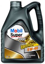 Масло моторное MOBIL SUPER 3000 X1 DIESEL 5W40   4L 152572 2024 - купить недорого