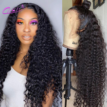 Mongolian Kinky Curly Hair Wigs 4x4 Lace Closure Wig Human Hair 30 Inch Wig 13x4 Lace Frontal Wig Curly Frontal Wig Transparent 2024 - buy cheap