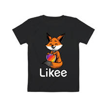 Camiseta infantil algodão likee (como vídeo) 2024 - compre barato