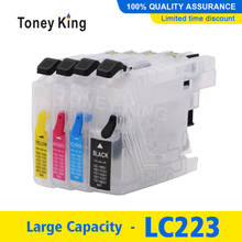 Toney King Refill Printer Ink Cartridge For Brother LC 221 225 227 229 223 XL For LC223 XL J5620DW J5625DW  J5720DW J480DW 2024 - buy cheap