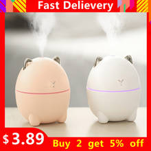 Ultrasonic Air Humidifier Aroma Essential Oil Diffuser for Car Mist Maker USB Diffusers Air Fresher Mini Air Humidifier for Home 2024 - buy cheap