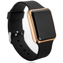 2020 мужские модные светодиодные цифровые часы Мужские квадратные спортивные наручные часы женские силиконовые часы для мужчин Reloj Hombre Relogio Masculino 2024 - купить недорого