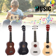 Ukulele uke, 21 polegadas, guitarra havaiana profissional para violão havaiano, ukulele de madeira infantil, música 2024 - compre barato