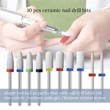 Diamond Nail Drill Bit Rotery Electric Milling Cutters For Pedicure Manicure Files Cuticle Burr Nail Tools Accessories Nail Art 2024 - buy cheap