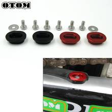 OTOM 2pcs Motorcycle Chain Slider Washers Aluminum CNC Machining Washer For HONDA CRF150R CR80 CR85 CR125 CR250 CRF250R CRF450R 2024 - buy cheap