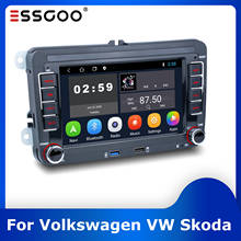 ESSGOO Car Radio 2 Din Android 9.1 For Volkswagen VW Skoda Seat Autoradio Stereo Bluetooth GPS Navigation Multimedia Player 2024 - buy cheap