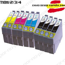 10 cartuchos de tinta compatible no-oem EPSON EXPRESSION HOME T1811/2/3/4 T18 XP-30 XP-405WH XP-215 XP-312 XP-315 XP-412 XP-415 2024 - compra barato