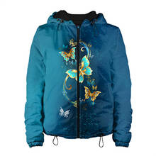 Women's jacket 3D butterflies 2024 - buy cheap