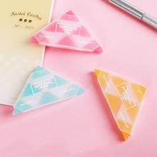 1Pc Colorful Geometric Rubber Erasers Durable Flexible Pencil Eraser For Students Stationery School Correction Supplies For Kids 2024 - buy cheap