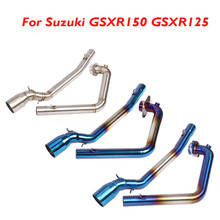 Motorcycle Exhaust System Connector Link Tube for Suzuki GSXR150 GSXR125 GSX150R GSX125R 2024 - buy cheap