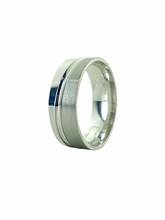 New Watercourse Stone Setting Gold Model 925 Silver Men 'S Wedding Ring 2024 - buy cheap
