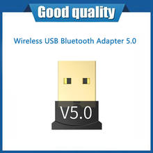 Беспроводной usb-адаптер Bluetooth 5,0 для компьютера Bluetooth Dongle, включающим в себя гарнитуру блютус и флеш-накопитель USB 4,0 ПК адаптер Bluetooth приемник передатчик 2024 - купить недорого