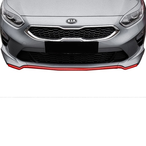 Front Bumper Skirt For Kia Ceed 3 18 Tuning Styling Tuning Styling Kia Kia Led Kia