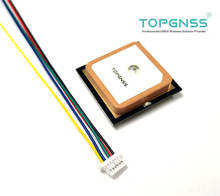 3.3-5V TTL UAR GPS Modue GN-801 GPS GLONASS dual mode M8n GNSS Module Antenna Receiver , built-in FLASH,NMEA0183  FW3.01 TOPGNSS 2024 - buy cheap