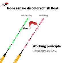 1 шт., светящийся умный светодиодный поплавок для рыбалки, высокая чувствительность, сигнализация, изменение цвета рыбы, электронный буй, плавающий поплавок, палка 2024 - купить недорого
