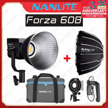Nanguang-Luz LED Nanlite 60B 60w bicolor 2700K-6500K, estudio profesional, Flash estroboscópico, 60w 2024 - compra barato