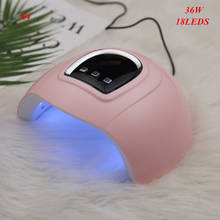 New X4 UV LED Nail Dryer 36W Gel Polish Curing Lamp With LCD Display Quick Dry Lamp For Nails Manicure Gel 2024 - buy cheap