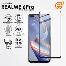 Full Tempered Glass Screen Protector for OPPO Realme 6 Pro Smartphone Safety Glass Protection 2024 - compre barato