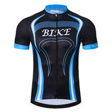 2021 Breathable Men's Cycling Jersey Summer MTB Bike Jersey Pro Team Cycling Clothing Anti-sweat Bicycle Shirt Racing Cycle Wear 2024 - buy cheap