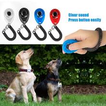 Dog Pet Clicker Training Obedience Agility Trainer Aid Wrist Strap Pet Supplies 2024 - buy cheap