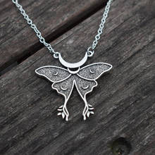 12pcs Gothic Luna Moth necklace Witch Jewellery 2024 - buy cheap