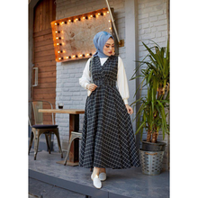 Vestido feminino muçulmano, roupa turco para mulheres, robe muçulmano, vestuário hijab, roupa europeia, abaya turquia marrocos tagine outono 2024 - compre barato