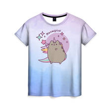 Women's T-shirt 3D Pusheen. Meowgical 2024 - buy cheap