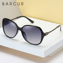 BARCUR Photochromic Vintage Design Sunglasses Women Ladies Polarized Round Sun Glasses Lady Eyewear UV400 2024 - buy cheap