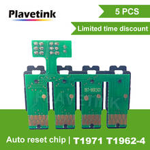 Plavetink-Chip combinado de reinicio CISS, para Epson T1971, T1962, T1963, T1964, XP201, XP211, XP204, XP401, XP411, XP214, XP101, WF-2532, 5 uds. 2024 - compra barato