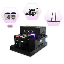 Automatic A3 UV Flatbed Printer With Ink For Epson L1800 UV Printer For Phone Case Bottle Mug Metal Acrylic UV Printing Machine 2024 - buy cheap